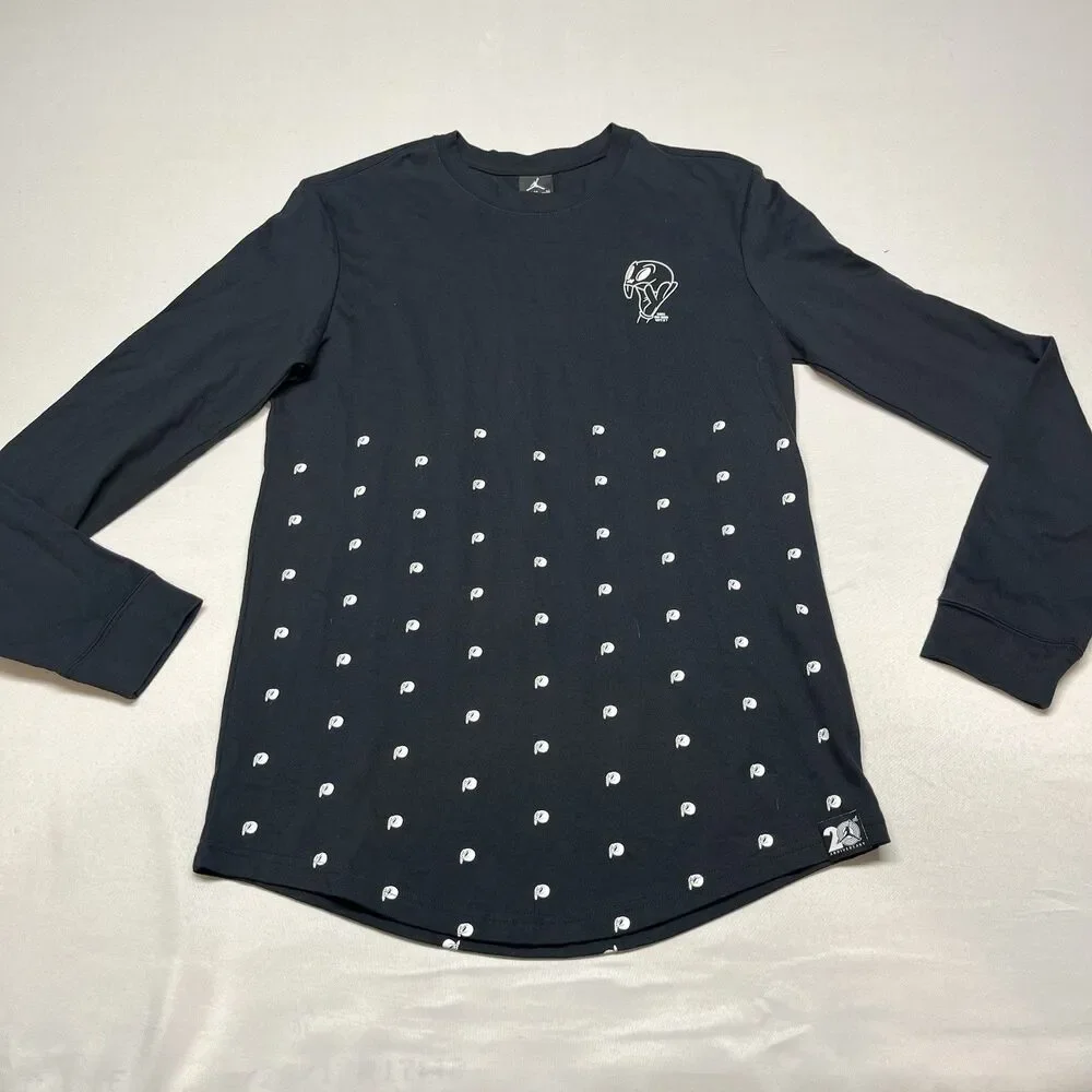 Air Jordan 20th Anniversary Space Jam Shirt Black - Picture 2 of 9